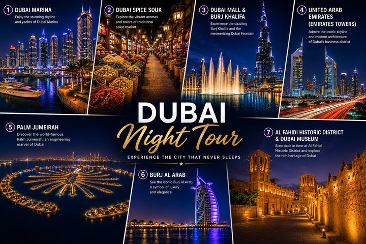 Private - Dubai Night Life Tour - Photo 1 of 10